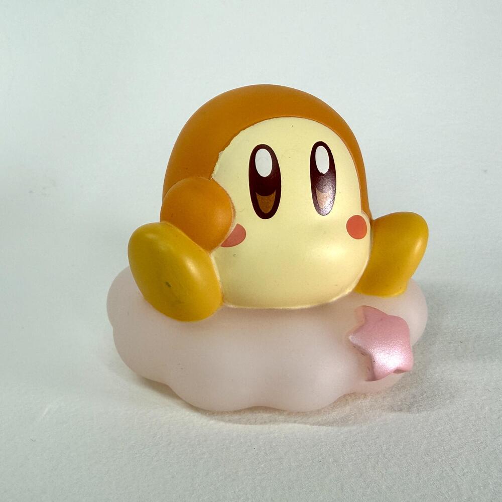 Kirby Triple Deluxe Nintendo Waddle Dee Pink Cloud Character Figure Toy HAL
